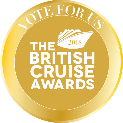 Vote for us in The British Cruise Awards 2018